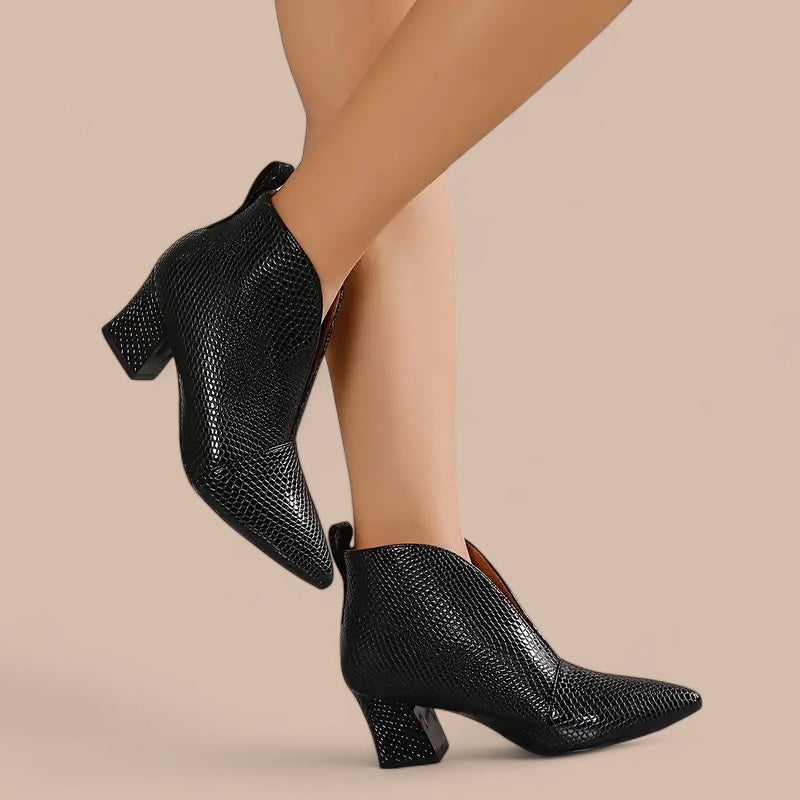Elise de Paris | Bottines à Talons Aiguille pour Femmes