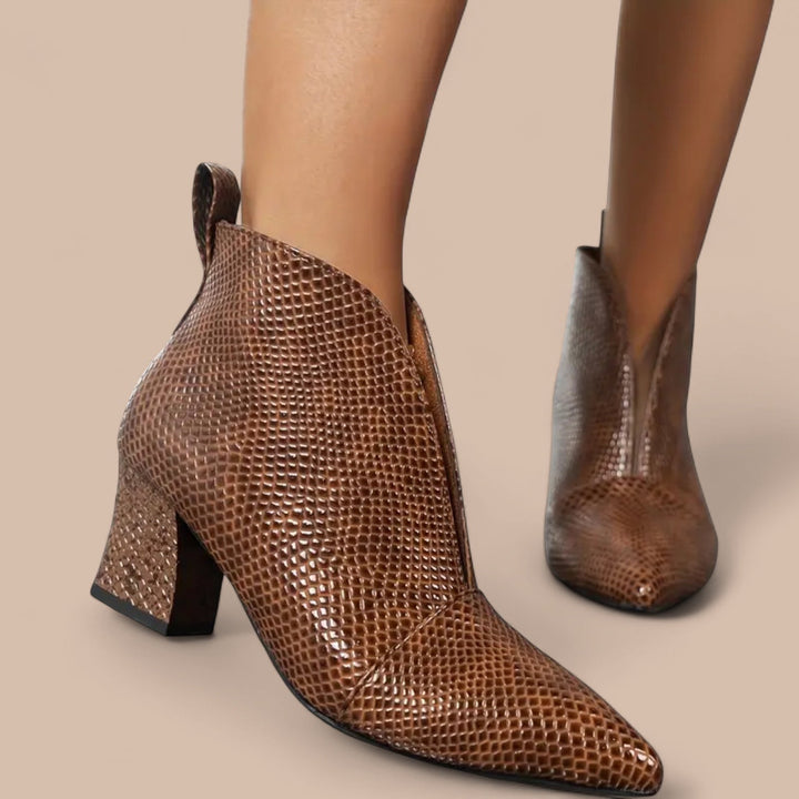 Elise de Paris | Bottines à Talons Aiguille pour Femmes
