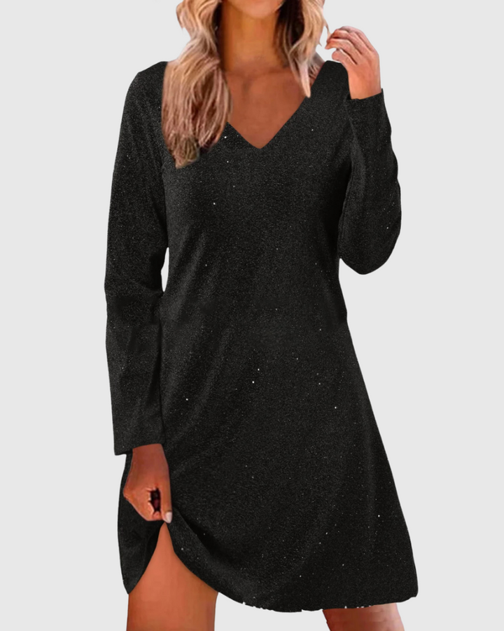 Elise de Paris| Élégante Robe à Paillettes Femme pour Soirée et Événements Spéciaux