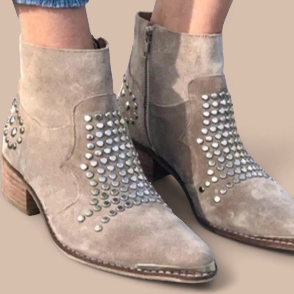 Elise de Paris | Bottines avec Clous