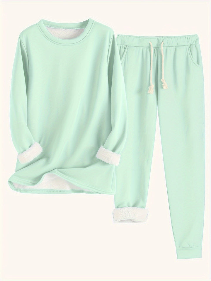 Elise de Paris | Ensemble Lounge Femme en Coton Doux