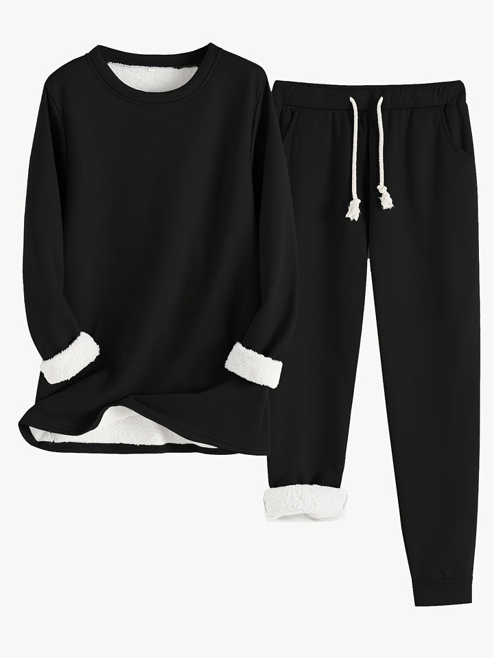 Elise de Paris | Ensemble Lounge Femme en Coton Doux