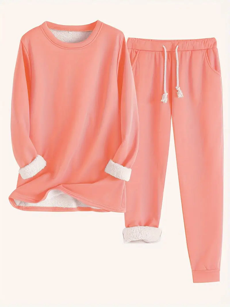 Elise de Paris | Ensemble Lounge Femme en Coton Doux