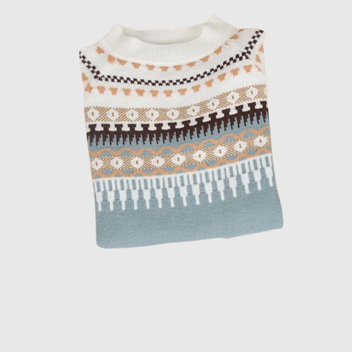 Elise de Paris | Pull Femme Tricoté Élégant et Confortable pour Style Polyvalent
