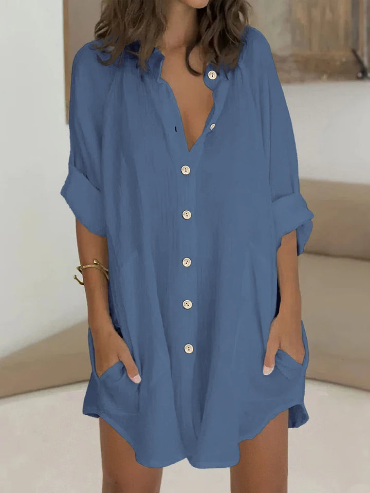 Elise de Paris | Blouse Boutonnée