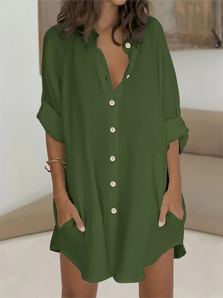 Elise de Paris | Blouse Boutonnée