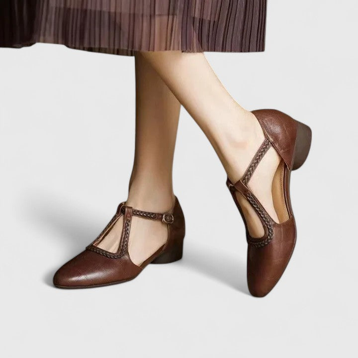 Delphine | Elegantní ploché sandály