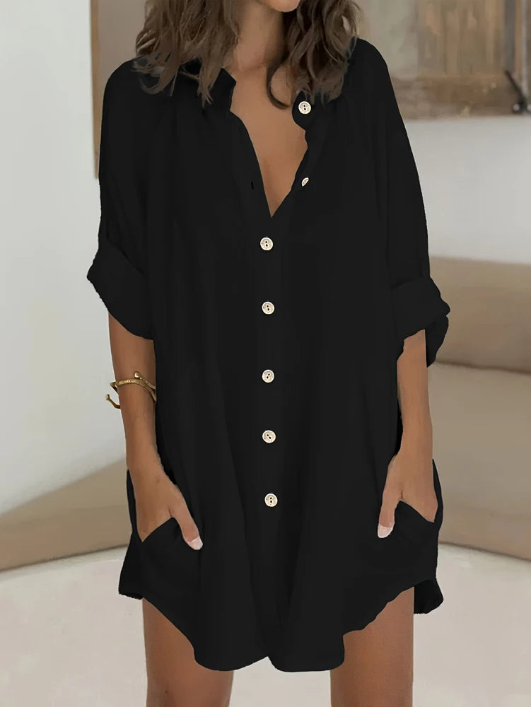 Elise de Paris | Blouse Boutonnée