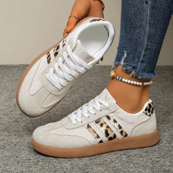 Elise de Paris | Baskets Casual Léopard
