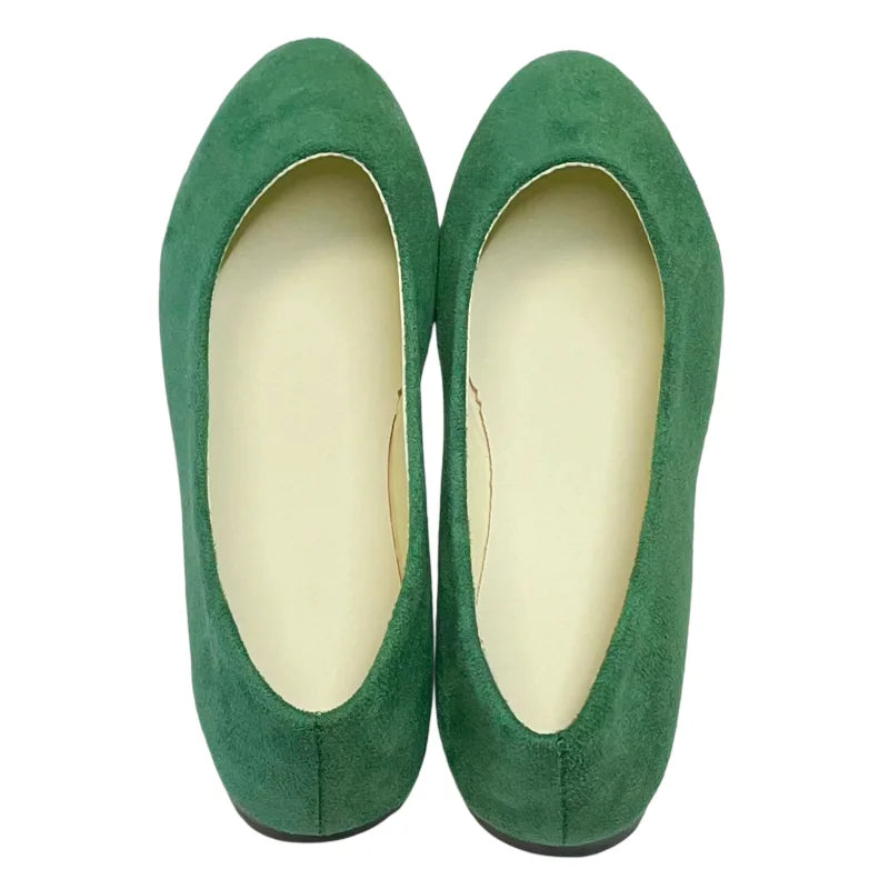 Elise de Paris | Ballerines Vert Olive