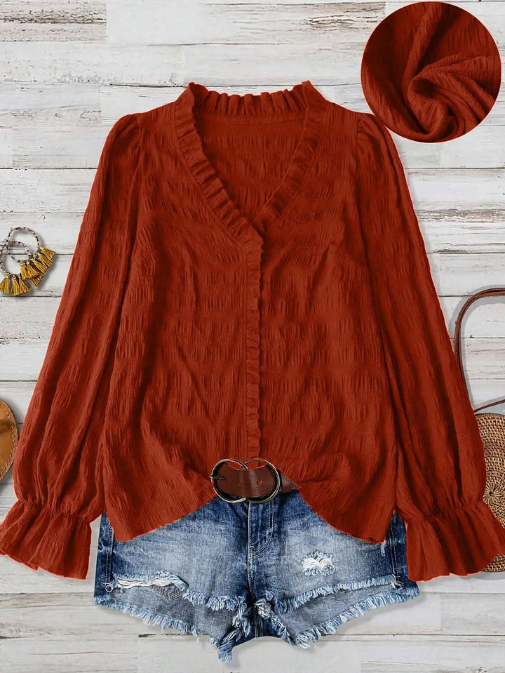 Elise de Paris | Blouse Brique
