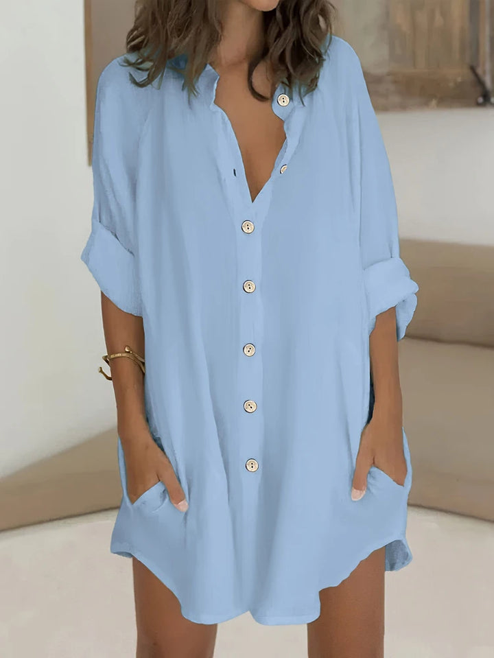 Elise de Paris | Blouse Boutonnée