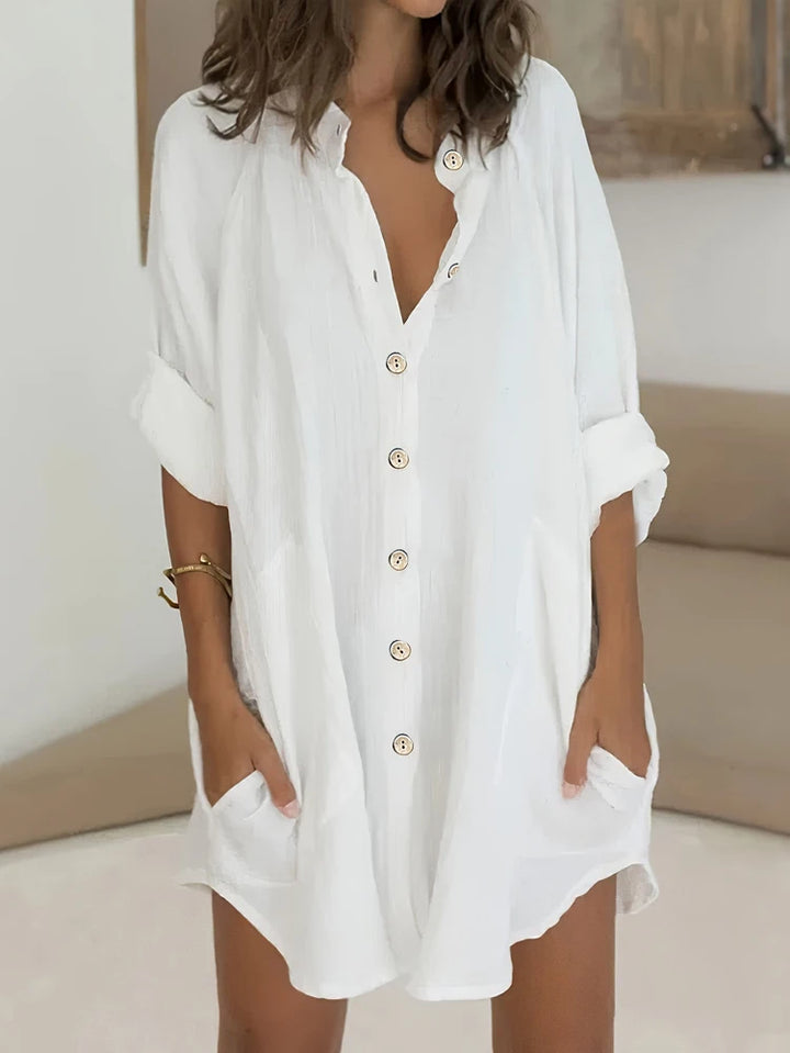 Elise de Paris | Blouse Boutonnée