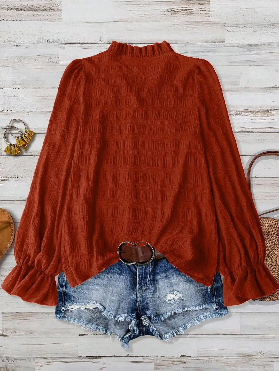 Elise de Paris | Blouse Brique