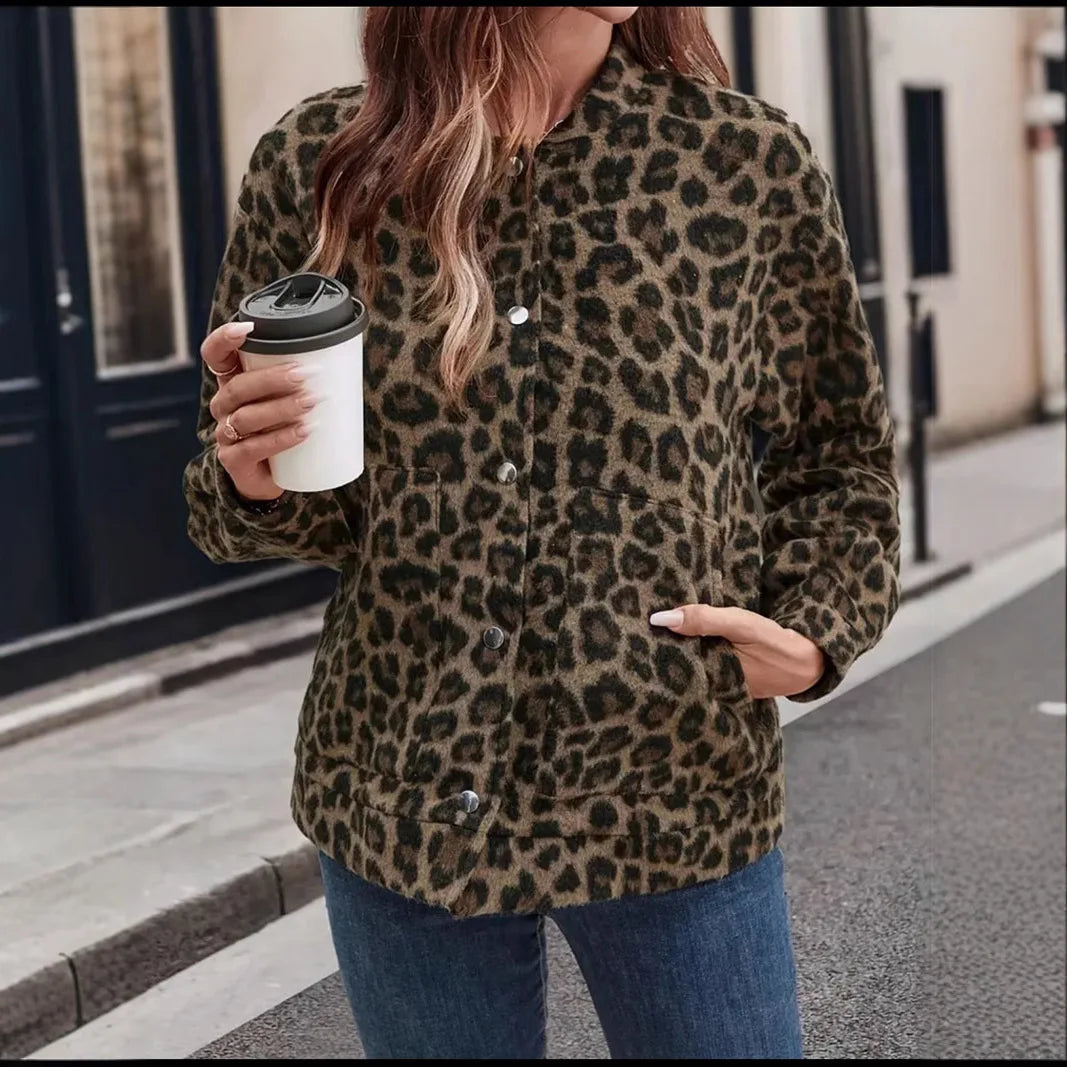 Elise de Paris | Veste Léopard