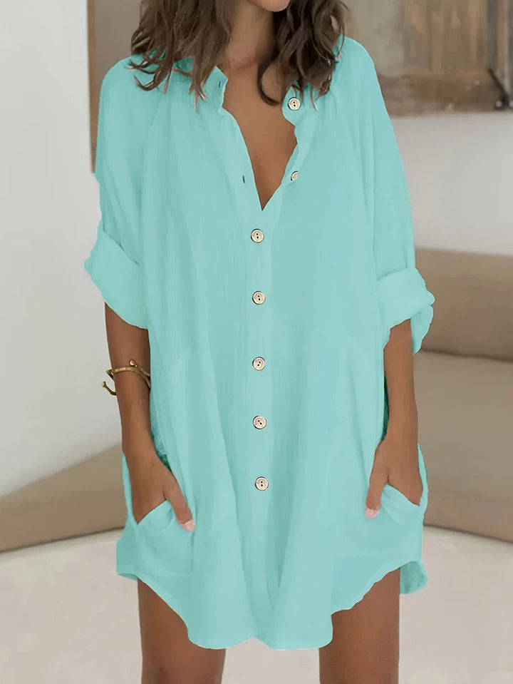 Elise de Paris | Blouse Boutonnée