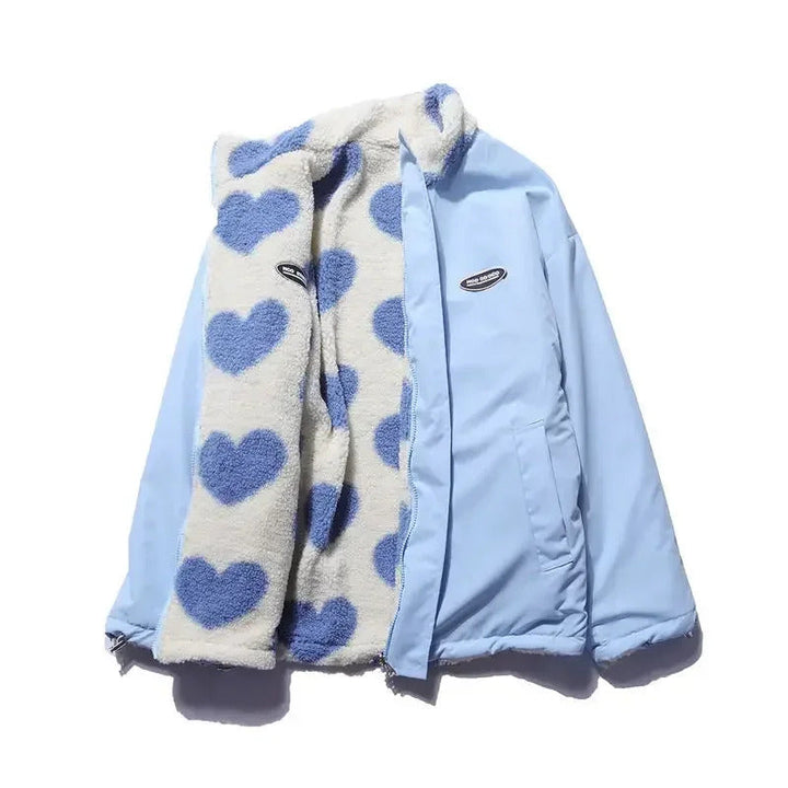 Elise de Paris | Veste réversible à cœurs