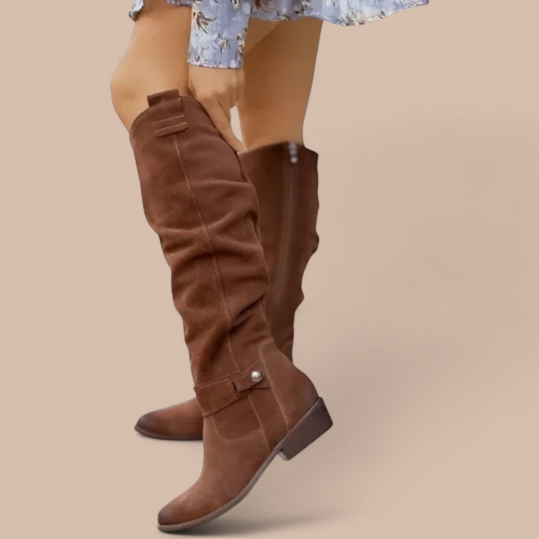 Elise de Paris | Bottes élégantes jusqu'au genou Judith