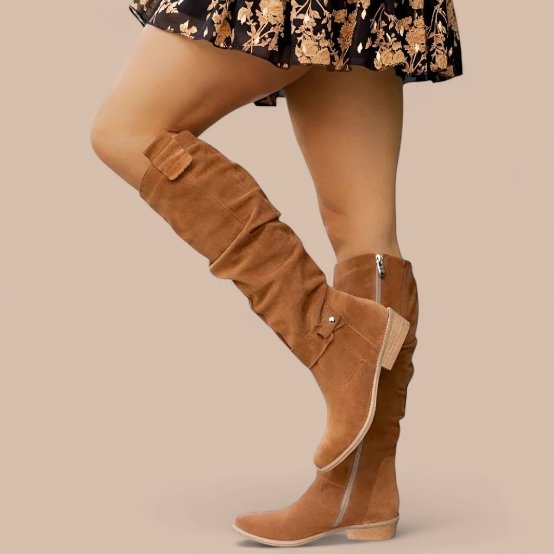Elise de Paris| Bottes élégantes montantes Pamela