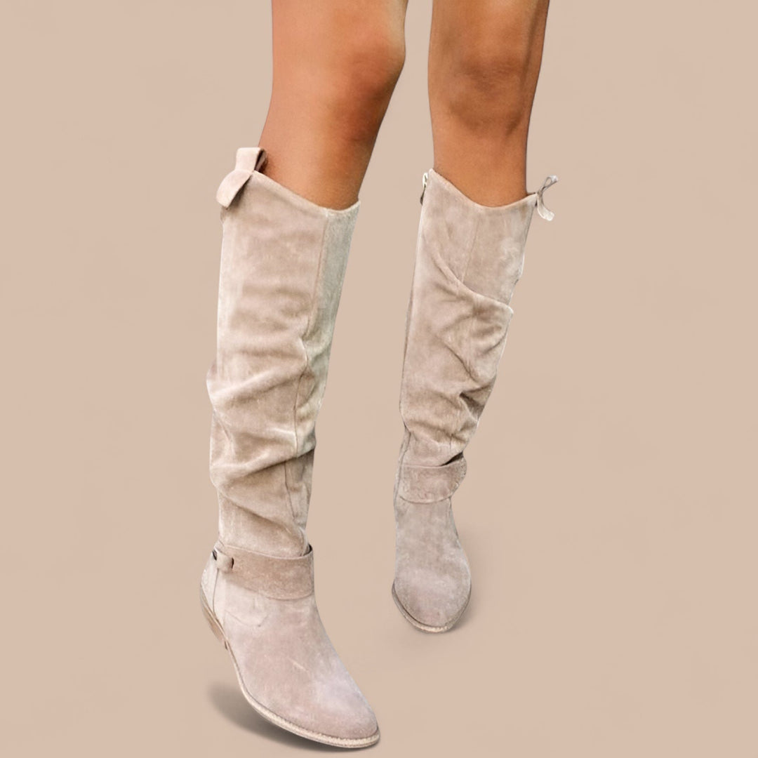 Elise de Paris | Bottes élégantes jusqu'au genou Pamela