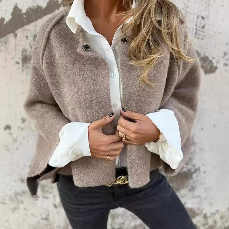 Elise de Paris | Veste Femme Courte À Manches Évasées Stylées