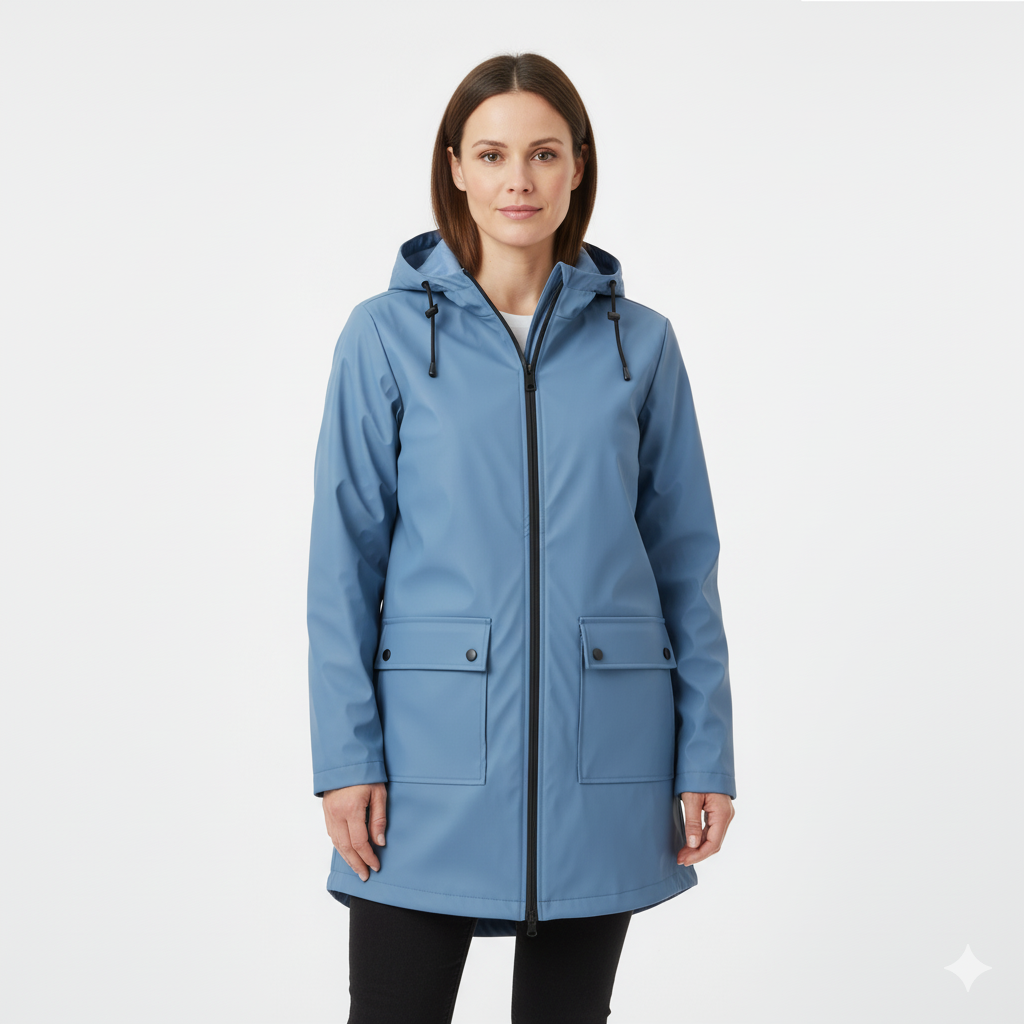 Elise de Paris | Veste Femme Imperméable et Chaude avec Capuche Réglable