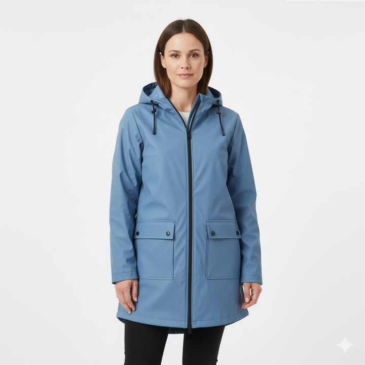 Elise de Paris | Veste Femme Imperméable et Chaude avec Capuche Réglable