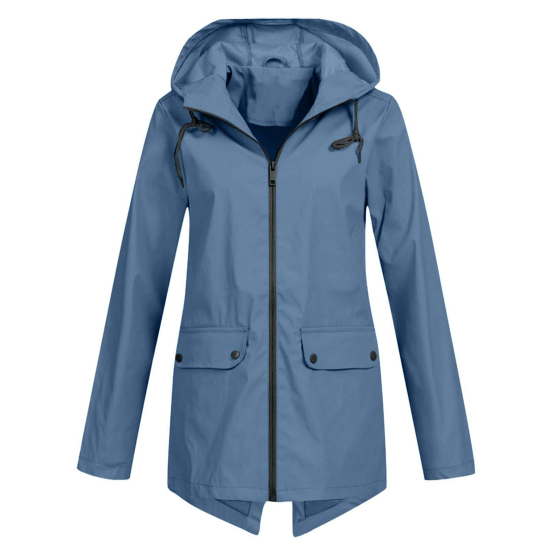 Elise de Paris | Veste Femme Imperméable et Chaude avec Capuche Réglable