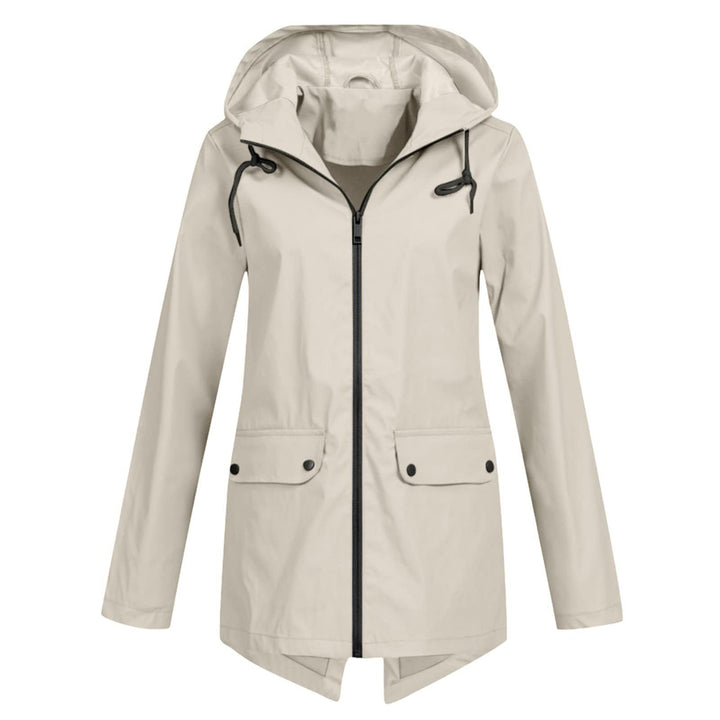 Elise de Paris | Veste Femme Imperméable et Chaude avec Capuche Réglable