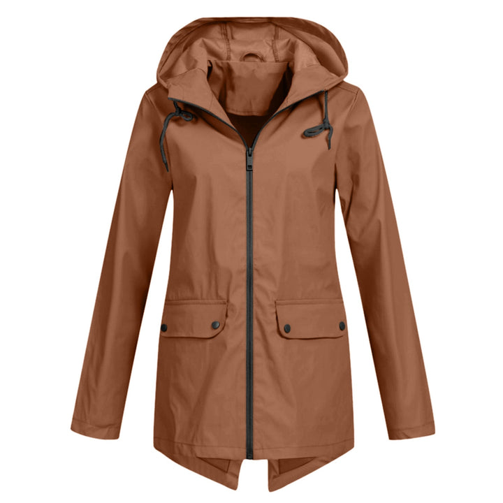 Elise de Paris | Veste Femme Imperméable et Chaude avec Capuche Réglable