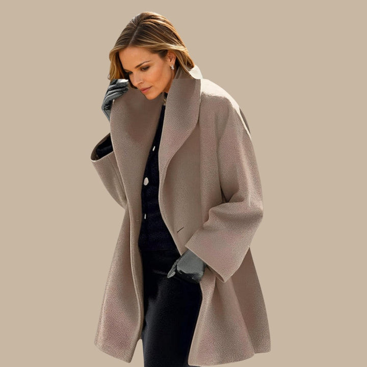 Elise de Paris | Manteau en Laine Chaude – Élégance Féminine