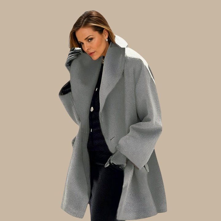 Elise de Paris | Manteau en Laine Chaude – Élégance Féminine