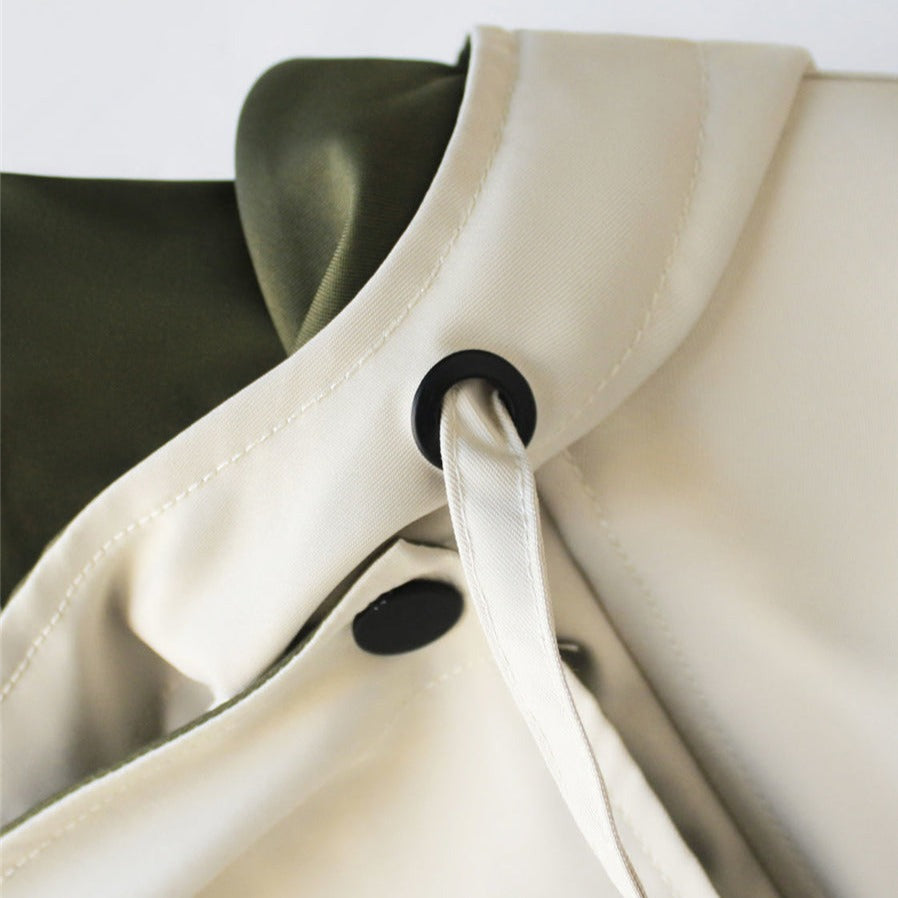 Elise de Paris | Veste Imperméable Femme Légère avec Taille Réglable et Protection Contre le Vent