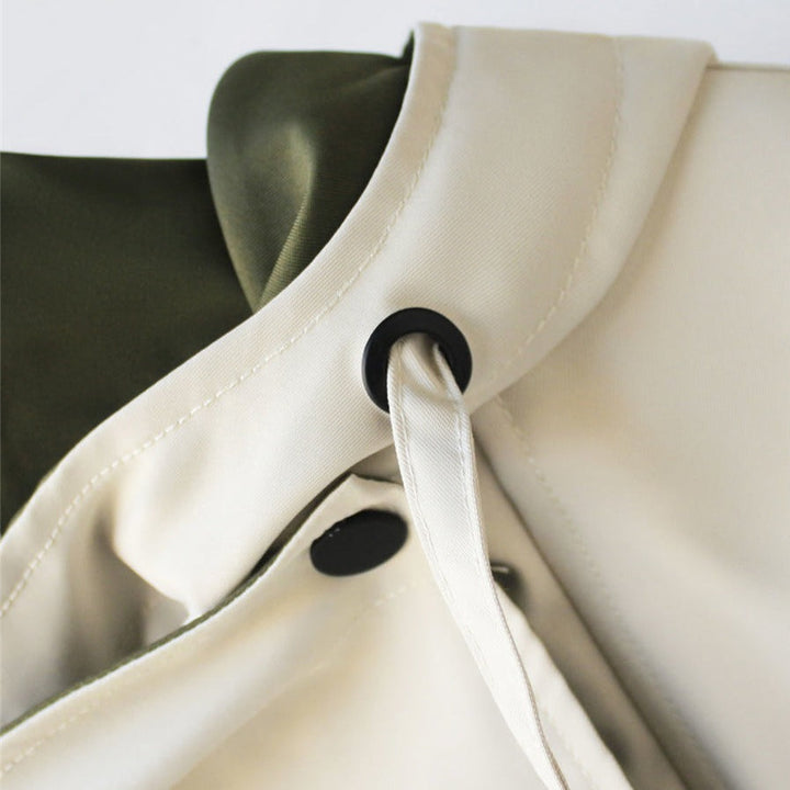 Elise de Paris | Veste Imperméable Femme Légère avec Taille Réglable et Protection Contre le Vent