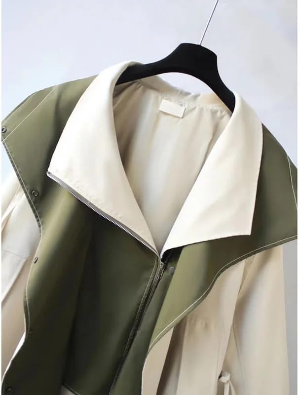 Elise de Paris | Veste Imperméable Femme Légère avec Taille Réglable et Protection Contre le Vent