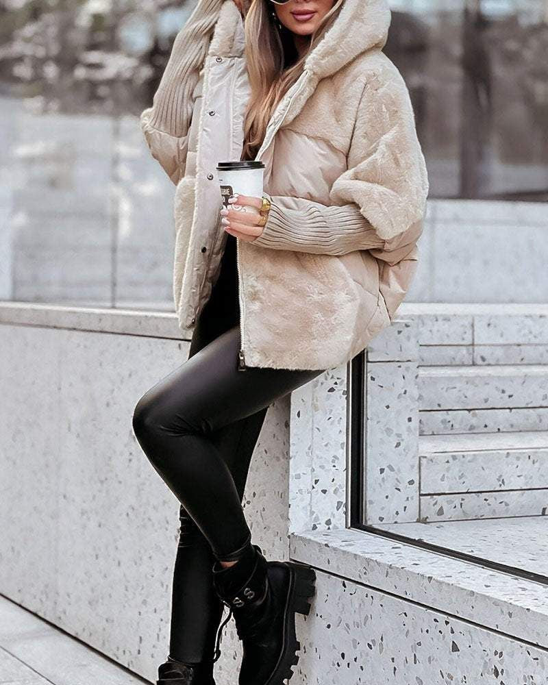 Elise de Paris | Veste Thermique à Capuche Élégante Femme