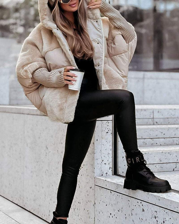 Elise de Paris | Veste Thermique à Capuche Élégante Femme
