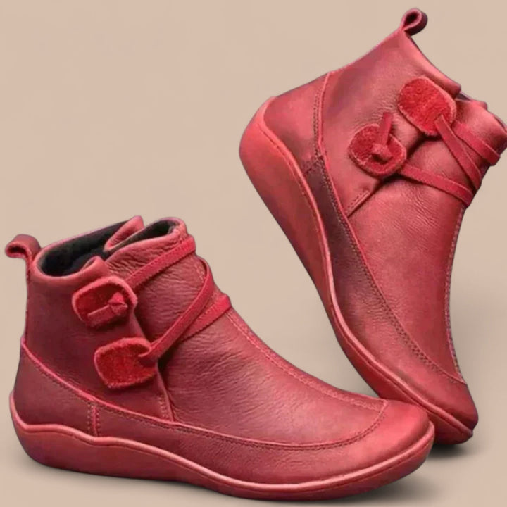 Elise de Paris | Megan - Bottes de Cheville Imperméables