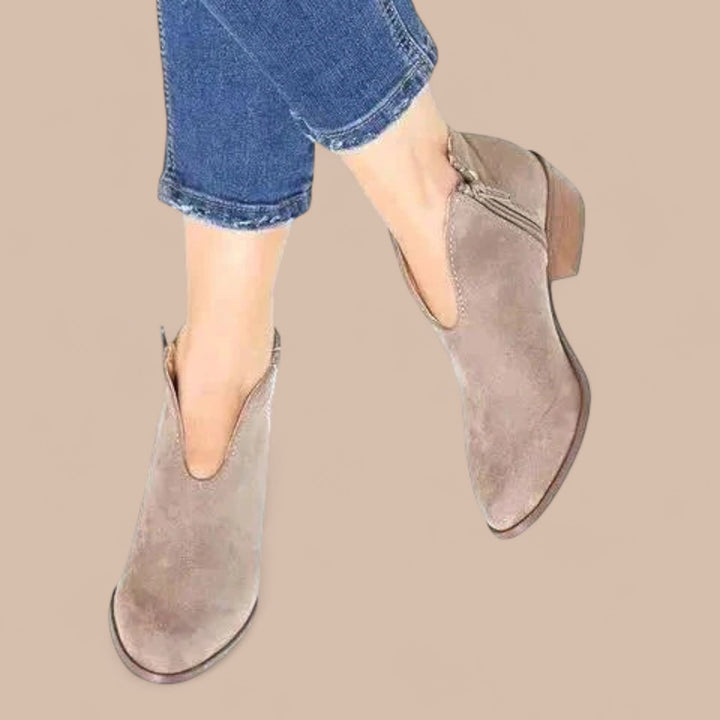 Elise de Paris | Bottes Orthopédiques avec Fermeture Éclair