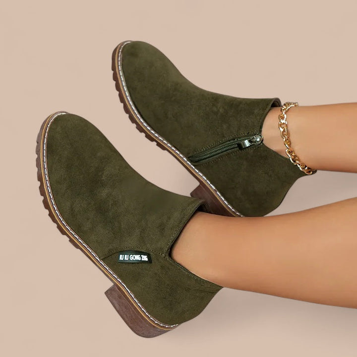 Elise de Paris | Bottines à Semelle Épaisse